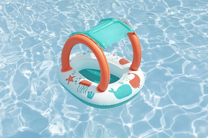 Bateau Gonflable pour Enfants Bestway 34203 Avec Pare-Soleil Amovible - قارب أطفال منفوخ مع مظلة واقية من الشمس