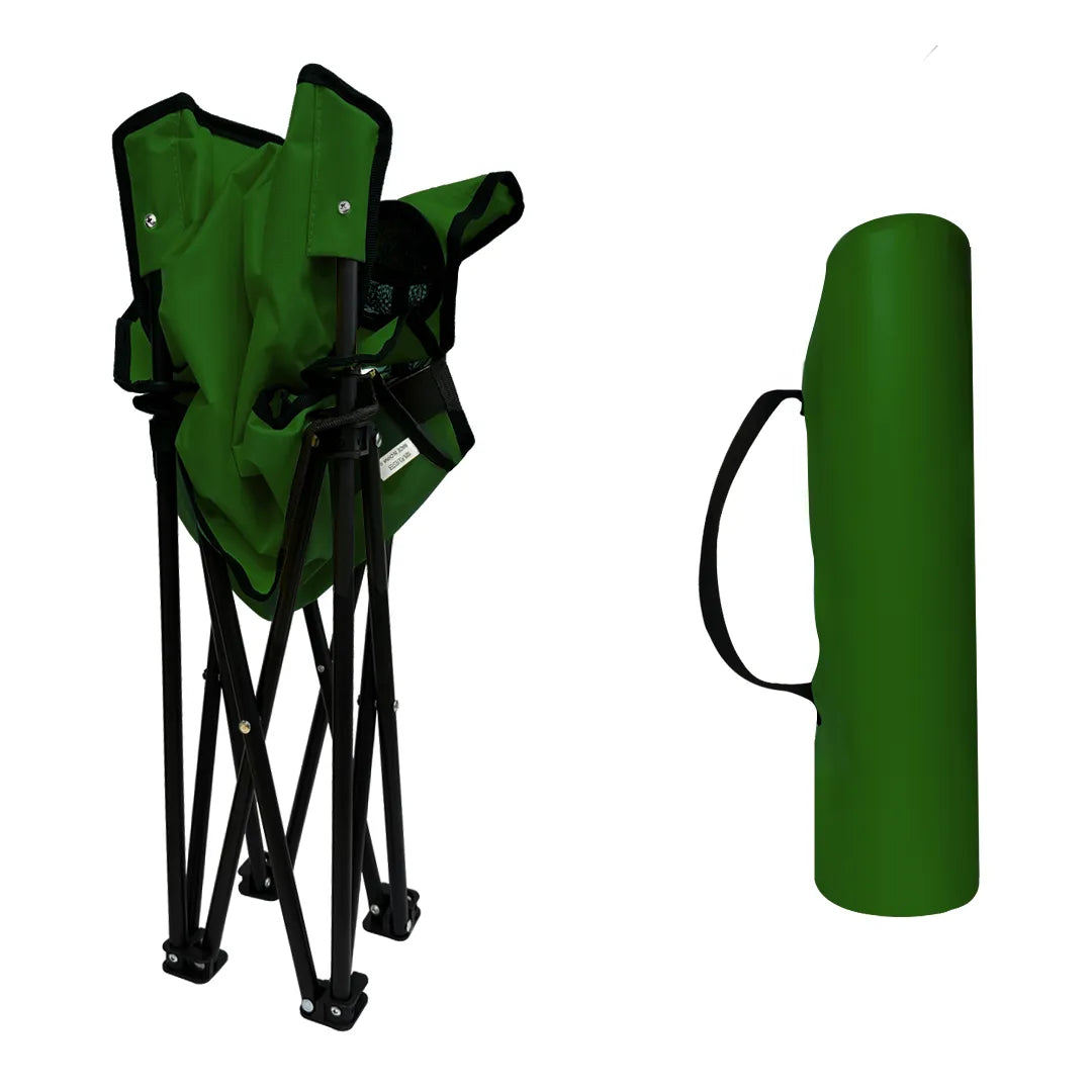 chaise Pliable de Camping pour Enfants Structure En Acier avec Porte-Gobelet et Sac de Transport - كرسي تخييم قابل للطي للأطفال