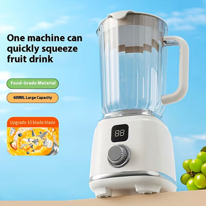 Extracteur de Jus Portable et Mélangeur Électrique Ultra-Léger et Facile à Nettoyer - عصّارة فواكه وخضروات محمولة بمحرك عالي السرعة