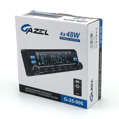 Autoradio Bluetooth Écran LCD 7 Couleurs avec Télécommande - راديو سيارة ذكي مع بلوتوث وإضاءة 7 ألوان