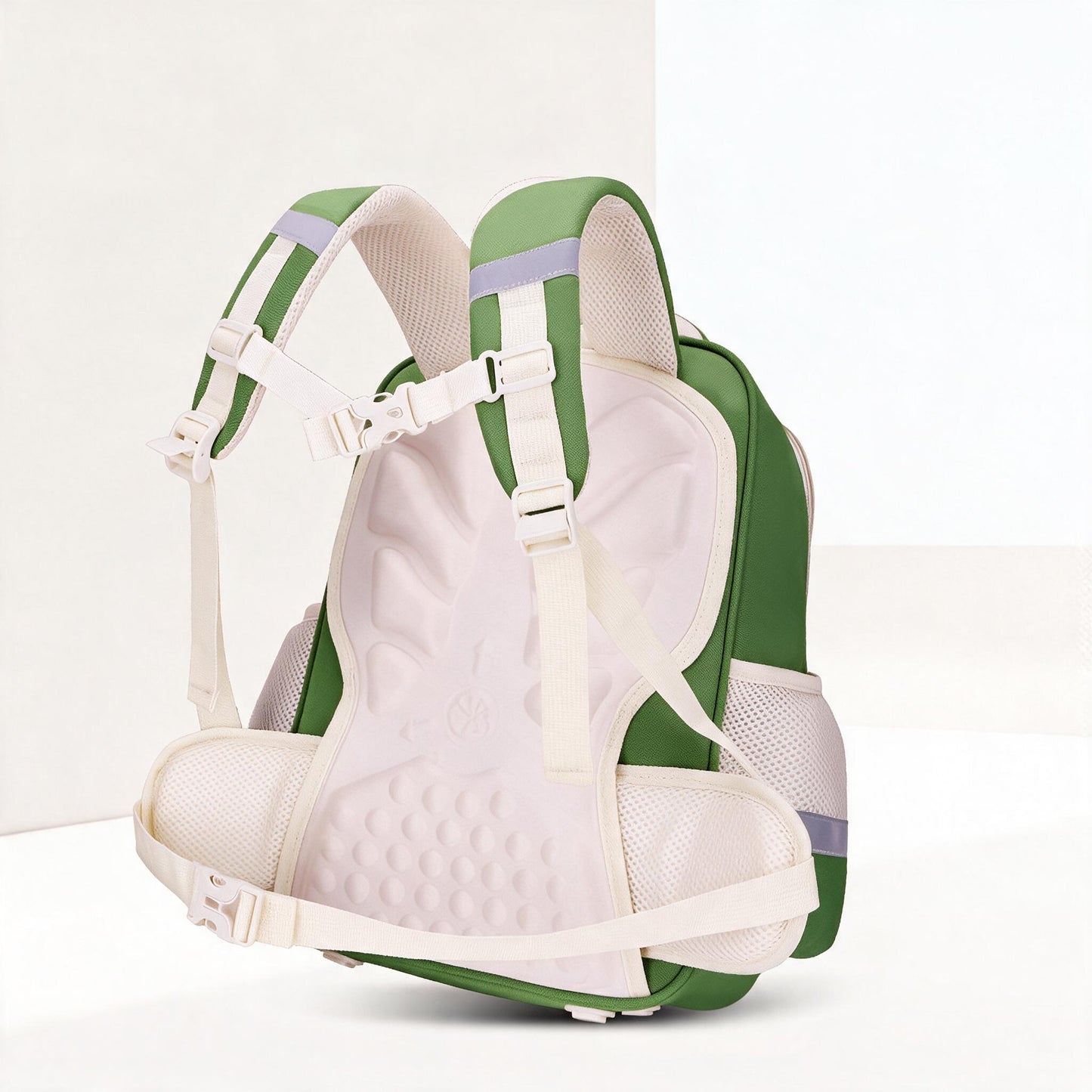 Sac à Dos Scolaire Style Kawaii Grand Volume Tissu Imperméable Vert SACKDS08VT - حقيبة مدرسية بتصميم كاوايي