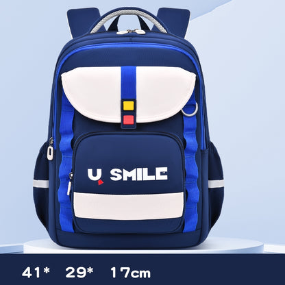 Sac à Dos Scolaire pour Enfnats U-Smile Bleu et Blanc SACKDS09BB - حقيبة مدرسية للأطفال