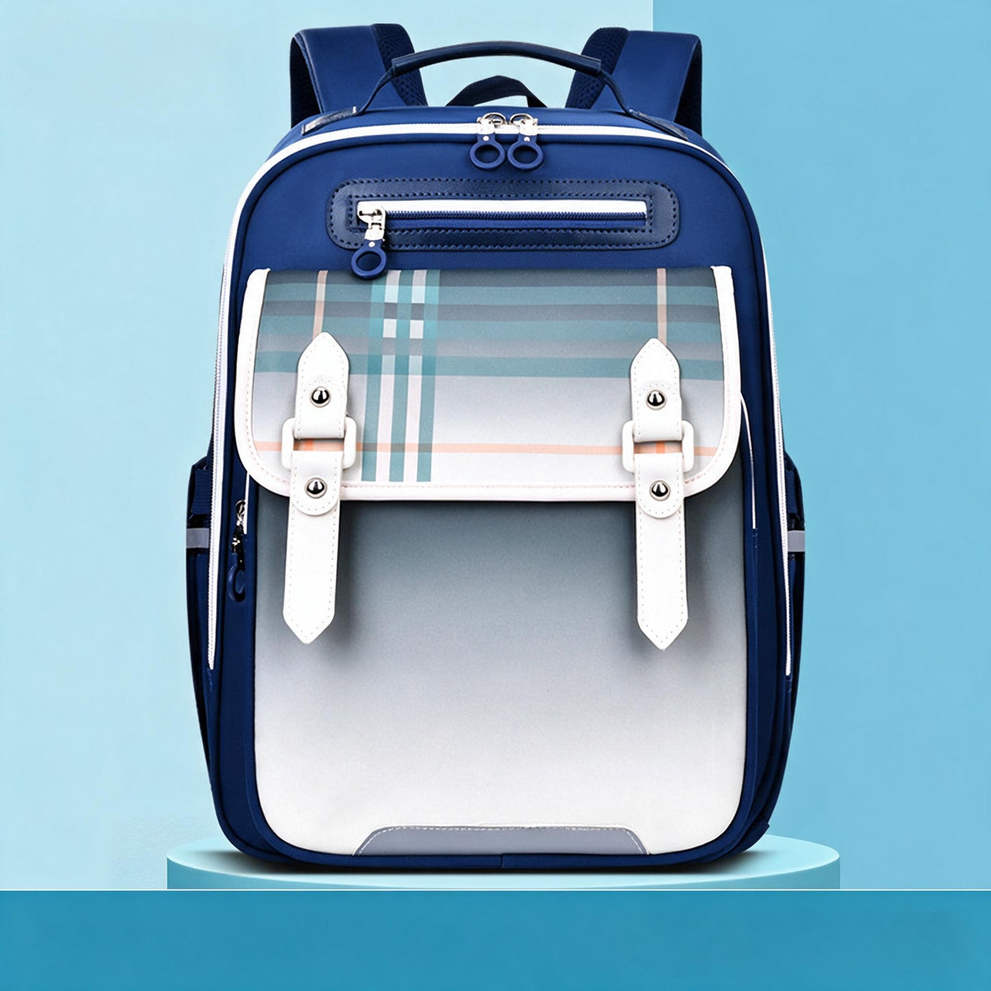 Sac à Dos Scolaire pour Enfnats U-Shape Bleu SACKDS13BL - حقيبة مدرسية للأطفال