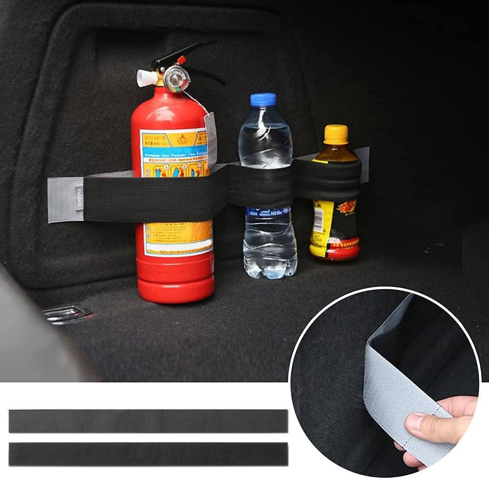 Sangle Élastique de Maintien pour Coffre de Voiture Fixation Velcro - حزام مرن لتثبيت وسند أمتعة صندوق السيارة مع لاصق فيلكرو
