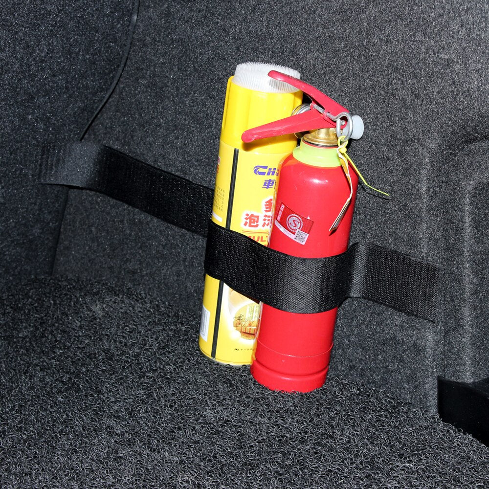 Sangle Élastique de Maintien pour Coffre de Voiture Fixation Velcro - حزام مرن لتثبيت وسند أمتعة صندوق السيارة مع لاصق فيلكرو