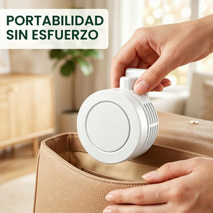 Mini Ventilateur Rechargeable USB-C Clip Orientable 360° avec 3 Vitesses - مروحة حزام صغيرة محمولة وبدون شفرات مع مشبك دوار