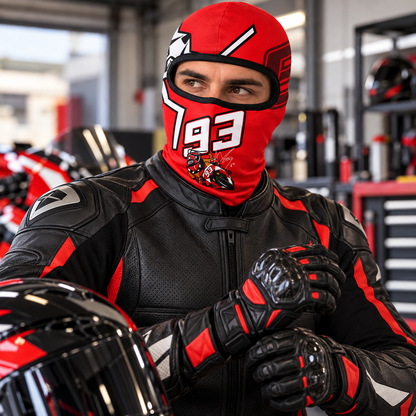 Cagoule Moto Thermique Balaclava Marquez 93 - قناع واقي وجه كامل حراري للدراجات النارية