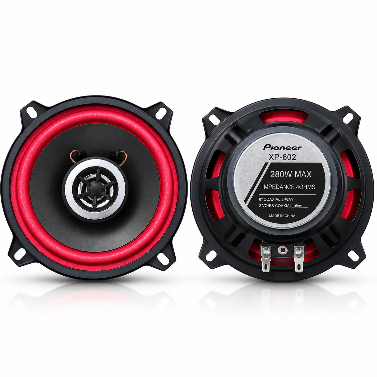 Haut-parleurs de Voiture Pioneer XP-602 6 Pouces 280W 2-Way Coaxial 1Pcs - مكبرات صوت للسيارة بايونير 6 بوصة 280 واط ثنائية الاتجاه