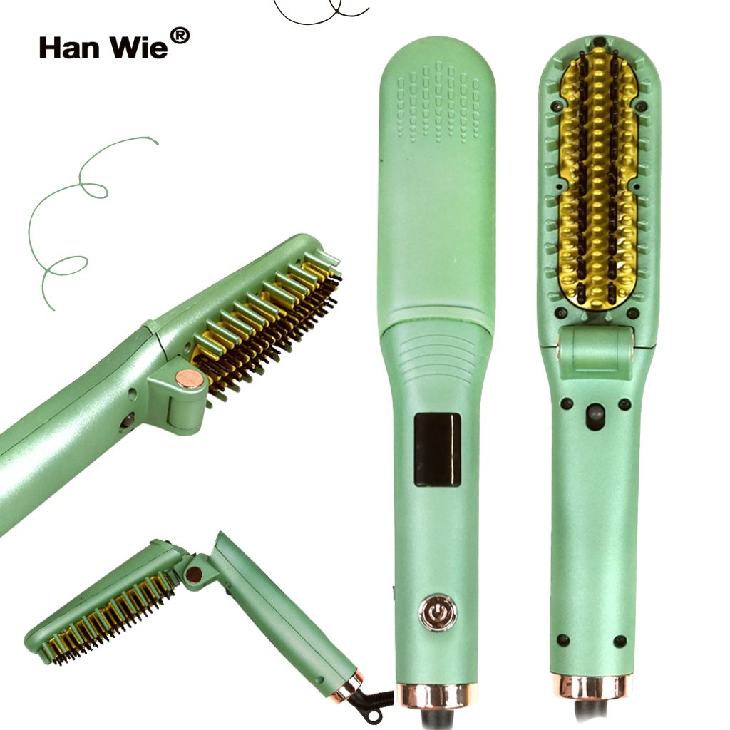 Brosse A Sécher Et Lisser Les Cheveux Pliable 40W تنزوت