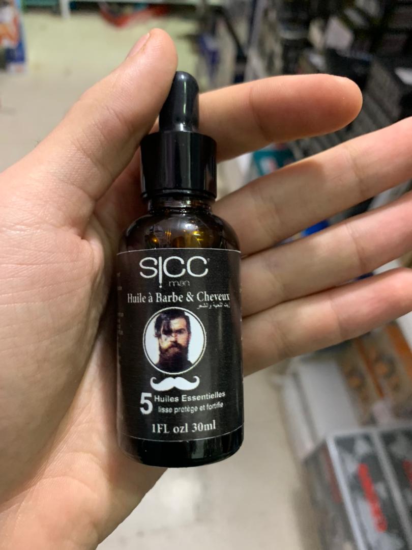 Huile Barbe et Cheveux - Croissance, Soin & Brillance