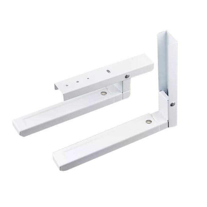 Support pour micro-ondes pliable avec bras extensibles Charge maximale 40 kg