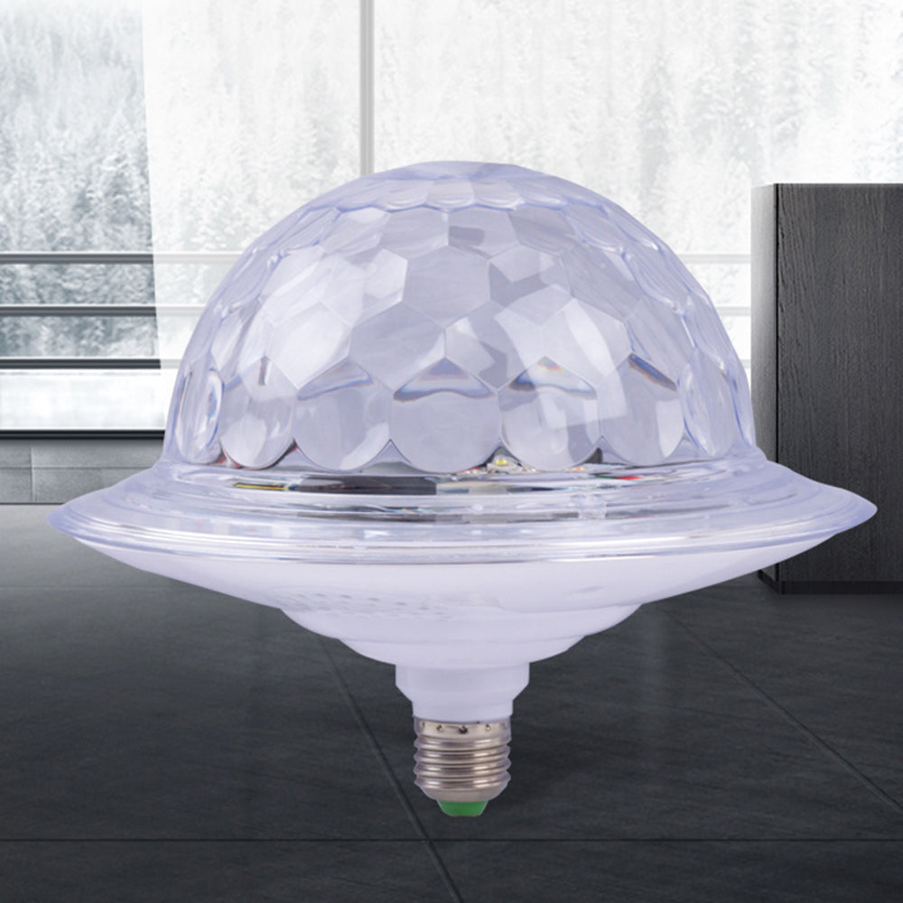 Boule Magique en Cristal UFO Musique Bluetooth LED RGB E27