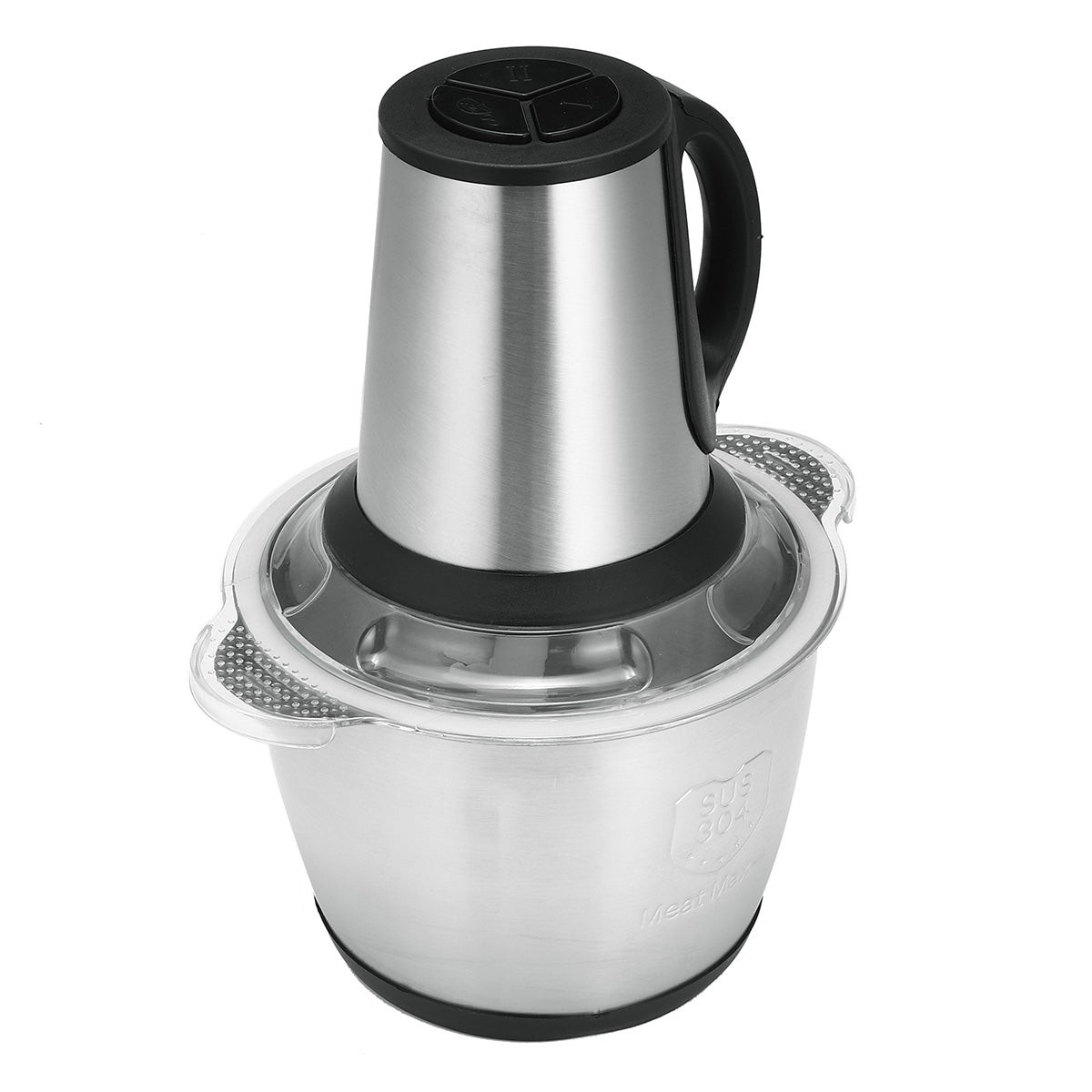 Hachoir à viande électrique 2L en acier inoxydable