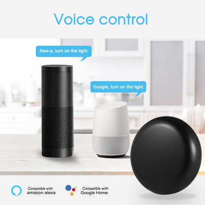 Télécommande universelle intelligente Wifi-IR (2.4ghz) hub de contrôle compatible avec Alexa Google Home -Tuya Smart Life