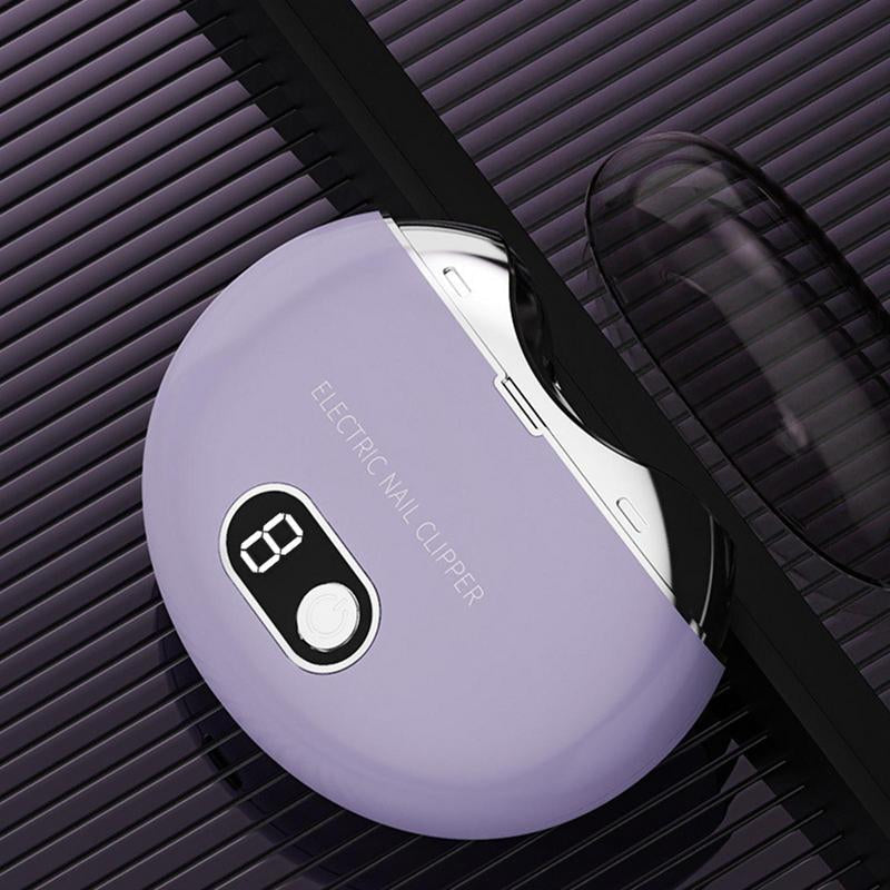 Coupe-ongles électrique et automatique, Anti éclaboussures, Portable, pour bébé et adulte
