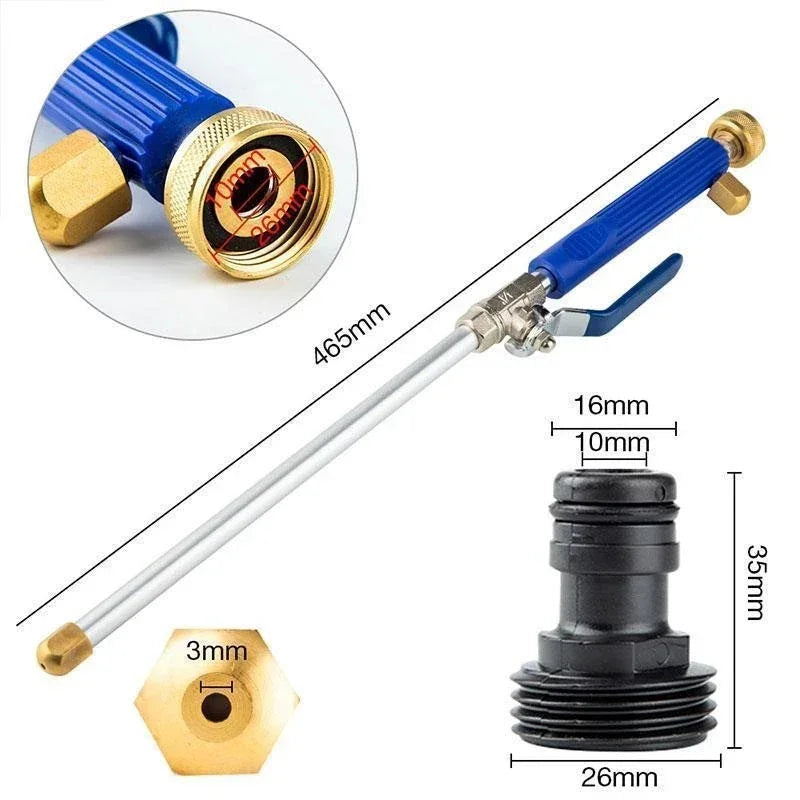 Pistolet à eau haute pression avec Jet et Embouts de pulvérisation pour Le Lavage de Voiture 46cm