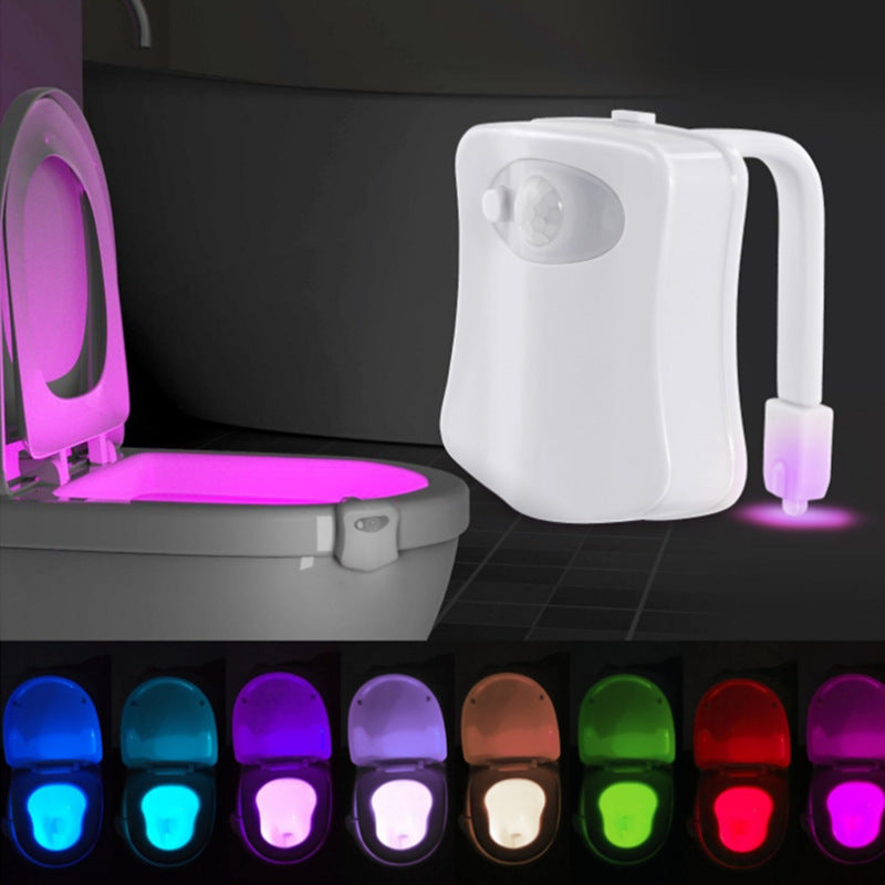 Lampe LED Décorative Étanche avec Capteur de Mouvement pour Toilettes