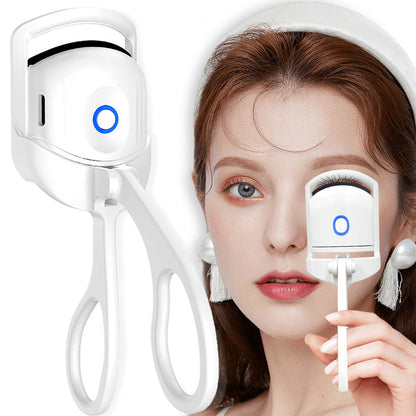 Recourbe-cils électrique portable avec un pince d'epilation thermique