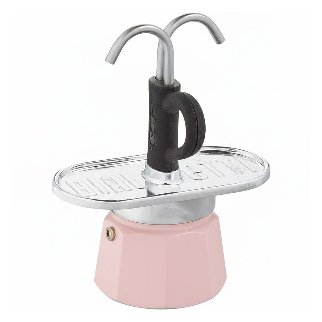 Cafetière Expresso 2 Tasses avec 2 Fontaine Rose – ماكينة تحضير القهوة