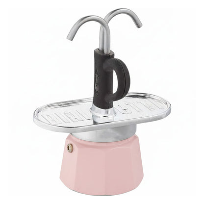 Cafetière Expresso 2 Tasses avec 2 Fontaine Rose – ماكينة تحضير القهوة