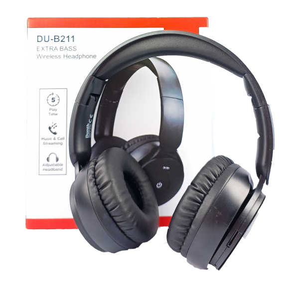 Casque bluetooth sans fil, microphone intégré, stéréo DUNTH DU-B211