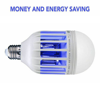 Ampoule LED Écomnomique anti-moustiques 3 en 1 E27 AC220V