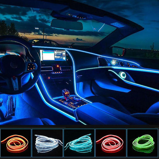 Cable Lumineux De Décoration Pour Salon De Voiture CCLL - تنزوت