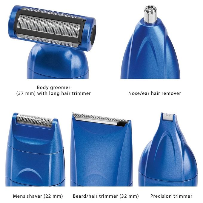 ProfiCare Set de Tondeuse électrique 5 en 1 Cheveux/Barbe /Nez/Oreilles BHT-3015
