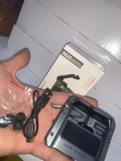 Écouteurs sans fil Bluetooth M25 TWS Réduction de Bruit