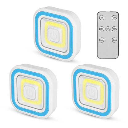 Pack 3 Spot LED intelligents avec télécommande ultra-lumineux – طقم مصابيح مع يد تحكم