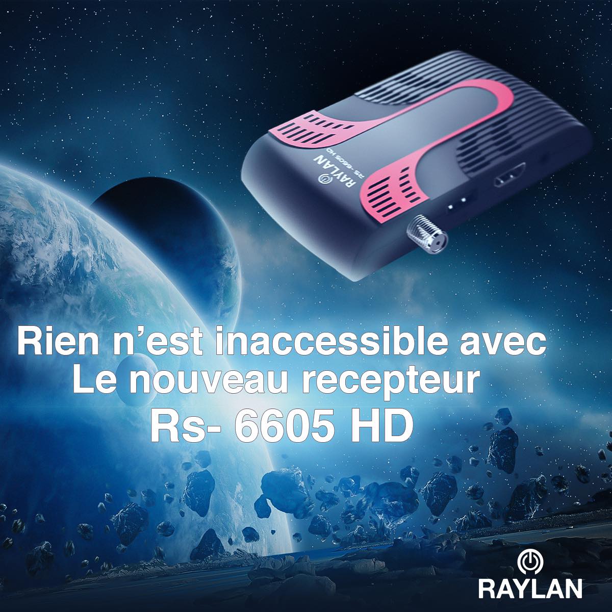Raylan RS-6605 HD Digital Satellite TV Receiver