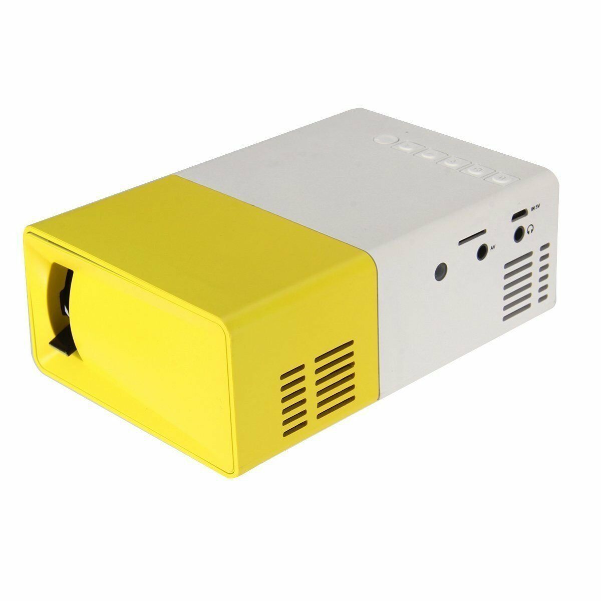 Projecteur Home Cinéma Multimédia 1080P Borrego YG300 FULL HD