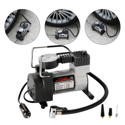 Air Compresseur et Gonfleur de pneu DC 12V prise allume ci-gare - تنزوت