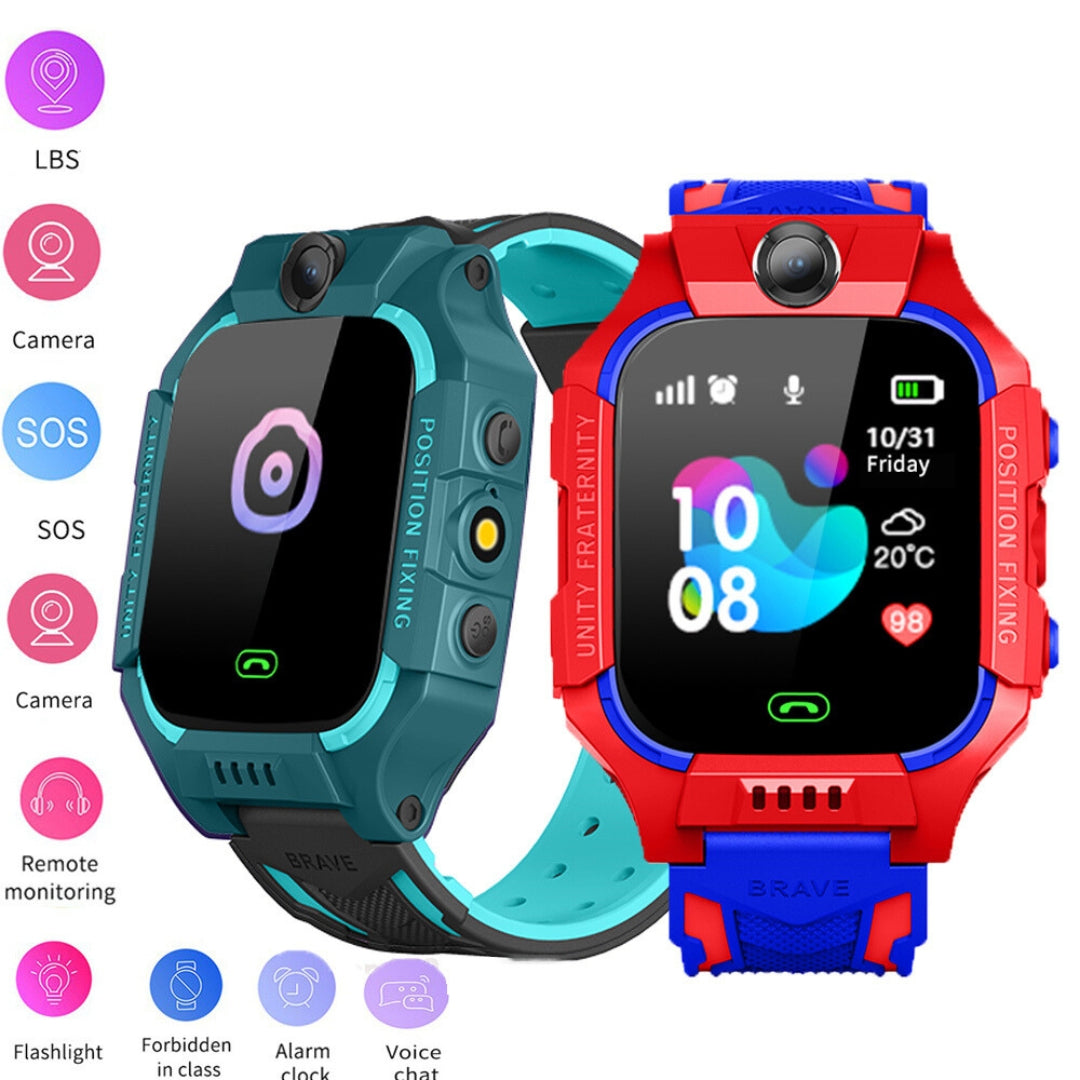 Montre intelligente Enfants Localisation Tracker SOS appel caméra - تنزوت