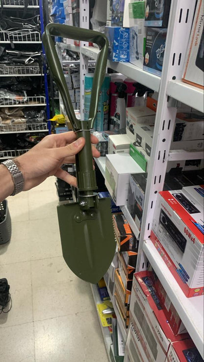 Pelle multifonction pliable avec sac de rangement ,outil de jardin , camping et urgences