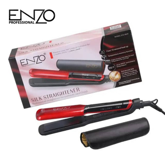 Lisseur En Céramique Avec Affichage LCD 950°F Enzo EN-3826 تنزوت
