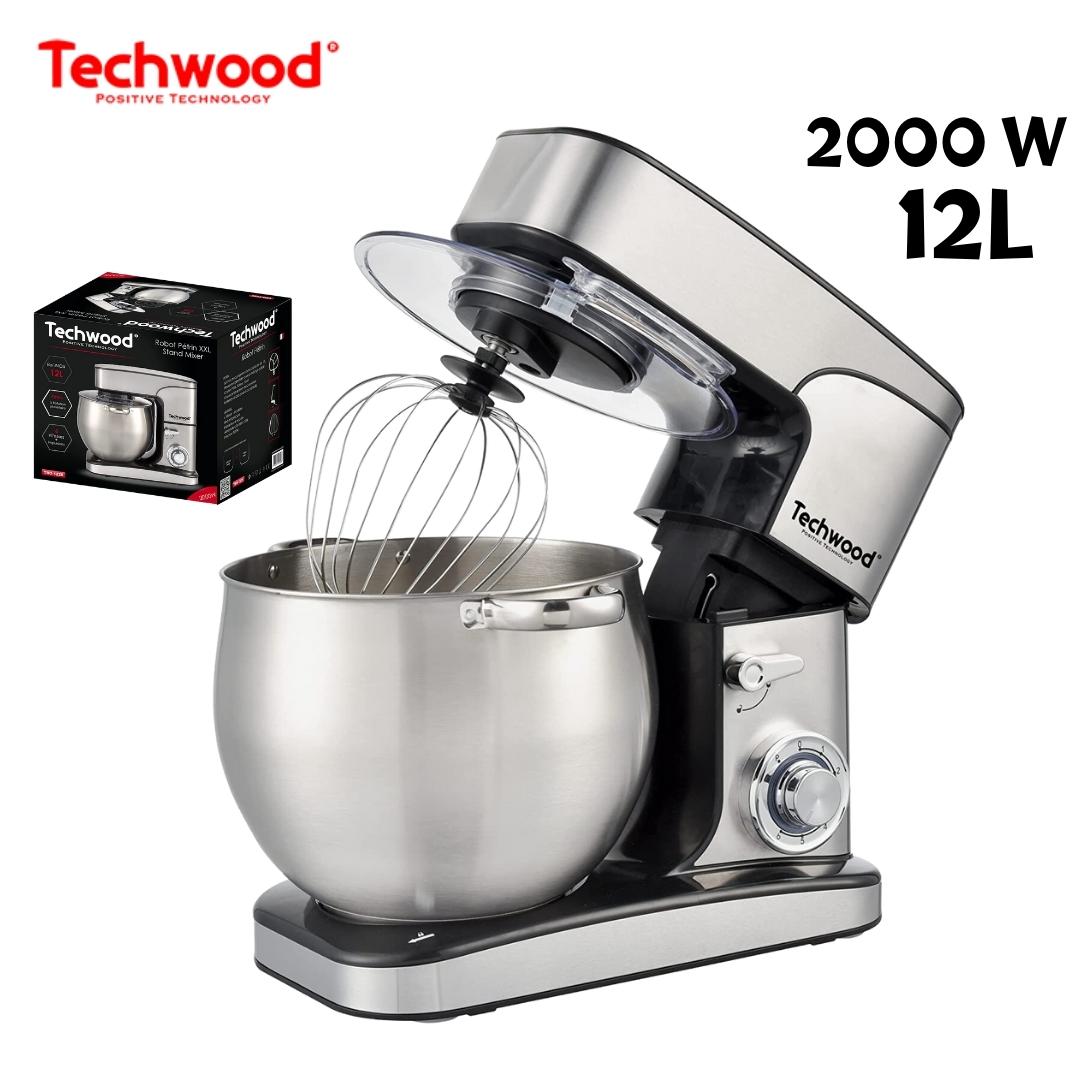 Techwood Robot Pétrin Professionel 12L 2000W TRO-1226 تنزوت