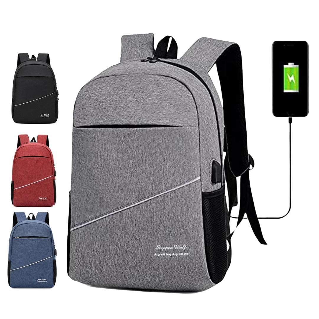 Joy Start Sacs à dos loptop USB 3 PCS multifonctionnel Avec Sortie USB ET Sortie kit-man تنزوت