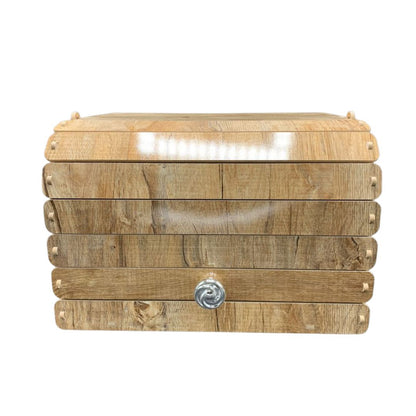 Pack Cuisine 2en1 Avec Porte Papier et Porte Pain en Bois MDF