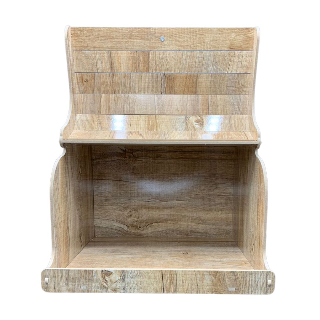 Pack Cuisine 2en1 Avec Porte Papier et Porte Pain en Bois MDF
