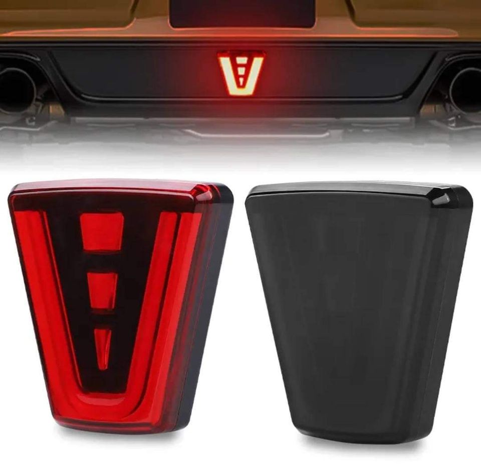 Feux arrière de frein Universel , Style sportif , Flash d'avertissement,pour Auto SUV Moto - مصابيح خلفية للفرامل ، نمط رياضي، فلاش تحذير،