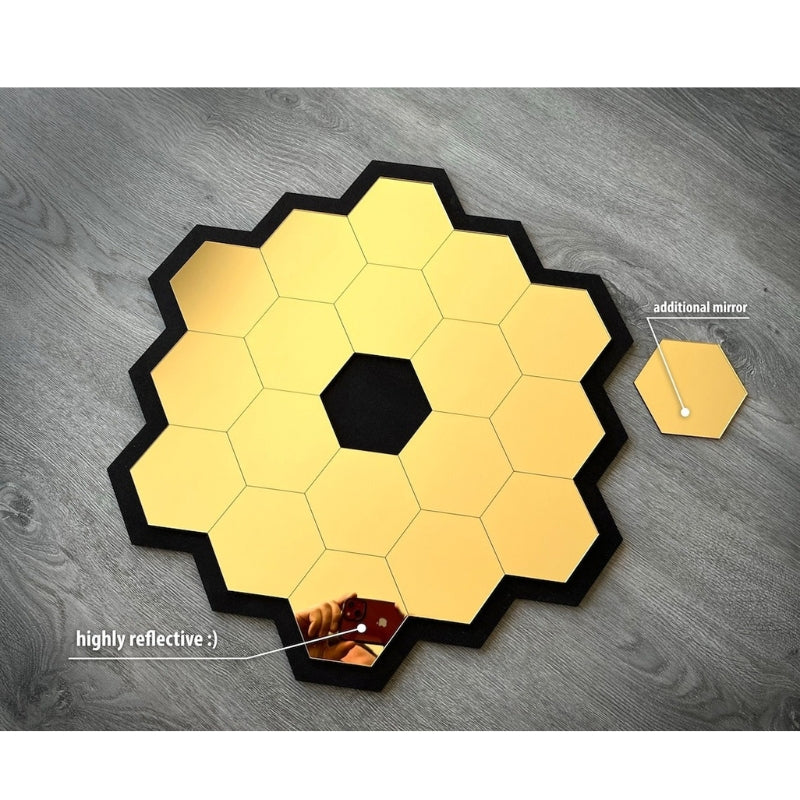Décoration murale miroir Abeille Miroir Acrylic 40 Cm / 45 Cm