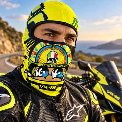 Cagoule Moto Thermique Balaclava VR46 - قناع واقي وجه كامل حراري للدراجات النارية