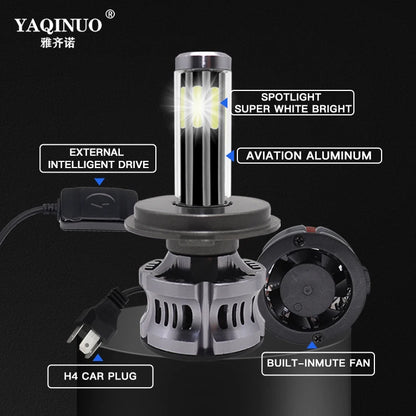 Kit Lampe de phare H1 LED 6 Directions 6000K - مصابيح إضاءة أمامية للسيارات