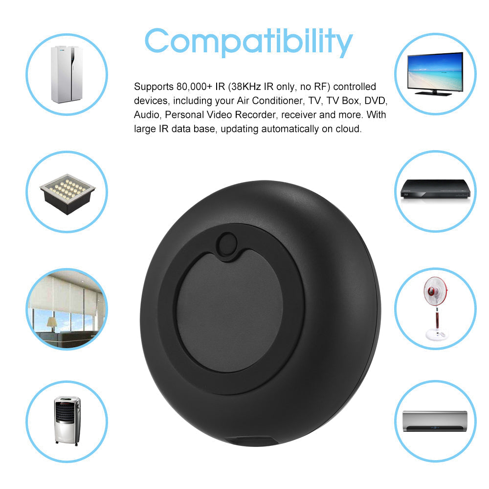 Télécommande universelle intelligente Wifi-IR (2.4ghz) hub de contrôle compatible avec Alexa Google Home -Tuya Smart Life