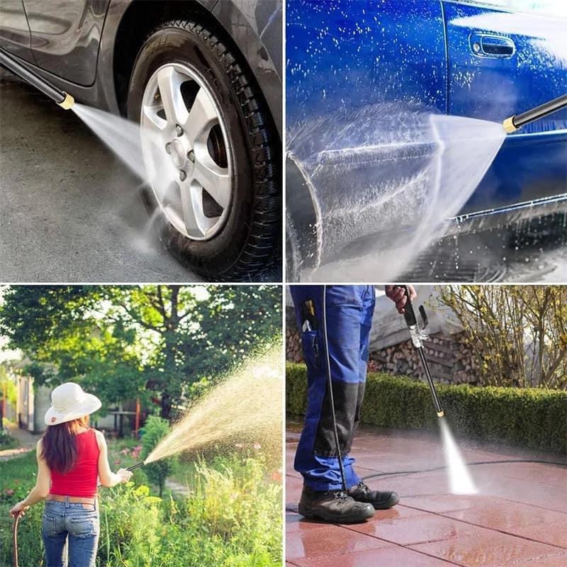 Pistolet à eau haute pression avec Jet et Embouts de pulvérisation pour Le Lavage de Voiture 46cm