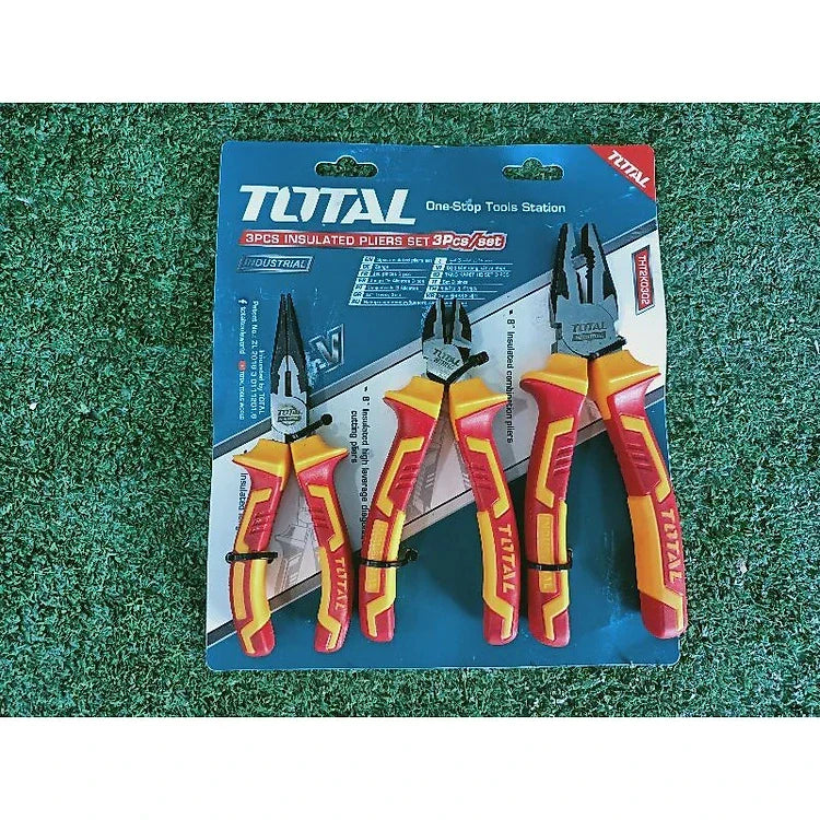 TOTAL 3PCS PINCES ISOLÉES 1000V (THT2K0302)