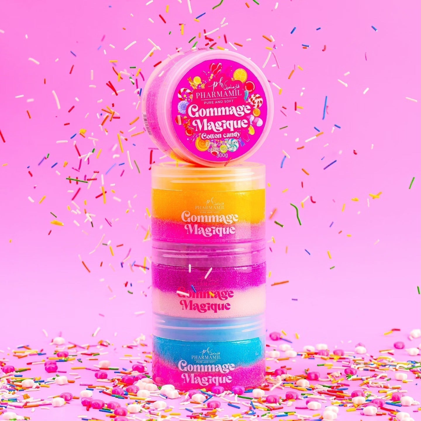 Gommage magique pharamil_ مقشر الجسم تنزوت