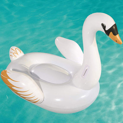 Bouée Géant Gonflable Cygne Avec 2 Poignées Bestway #41123