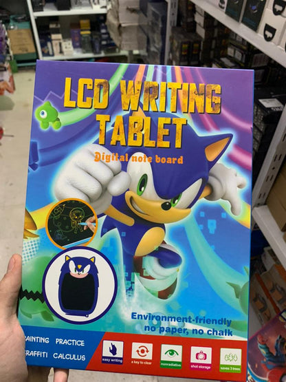 Tablet d’écriture LCD pour Enfants 12 Pouces Grand Model – Sonic